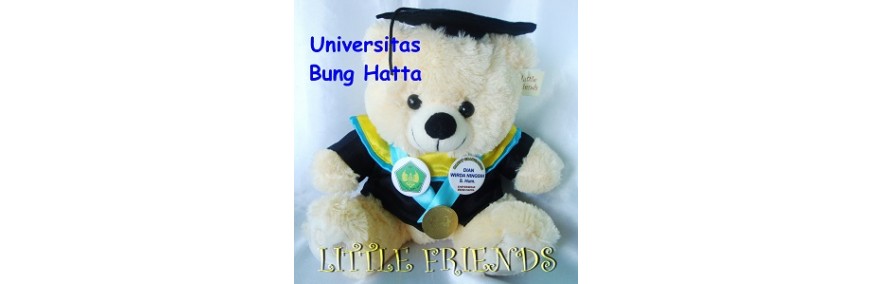 Boneka Wisuda Universitas Bung Hatta